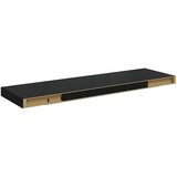  Plutajuće zidne police 4 kom crne 80 x 23,5 x 3,8 cm MDF | shoptok.hr