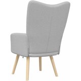  Stolica za opuštanje oblak siva tkanina | Shoptok.si