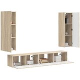  Set TV komoda Zidne 3 pcs Sonoma hrast Konstruirano drvo | Eponuda.com