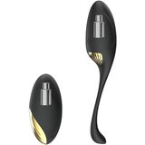 Dorcel Secret Orgasm - bežično, radio vibrirajuće jaje (crno) | shoptok.hr
