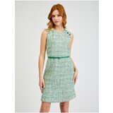 Orsay Green Women Patterned Dress with Belt - Women Cijene