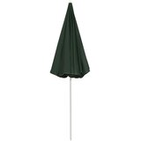  Suncobran za plažu zeleni 240 cm | shoptok.hr