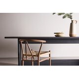 Venture Home Milly pravokutni blagovaonski stol 235 × 100 cm, crni | shoptok.hr
