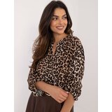 Och Bella Shirt-TW-KS-BI-7175a.25-black-beige | Shoptok.si