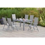 Gardenson Vrtna Garnitura Amalfi, 7-Delni, Rjava | Shoptok.si