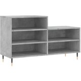  The Living Store Omarica za čevlje betonsko siva 102x36x60 cm inženirski les - Omarica Za Čevlje, (21444770) | Shoptok.si