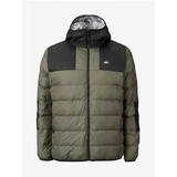  Black and Green Men's Quilted Double-Sided Jacket Scape Sorona® - Men