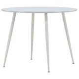 Venture Home Plaza okrugli blagovaonski stol ⌀100 cm, sivi | shoptok.hr