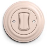  Reblig - Retro dvostruko dugme sa ramom, staro-roze | Eponuda.com