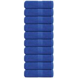 vidaXL Ručnici za goste FROGN 10 kom. Plavi 30x50 cm 360 g/m² - Plava 30 x 50 cm 10 | shoptok.hr
