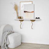 Hanah home Zidna polica Lierre, 99x22 cm,Bijela | Eponuda.ba