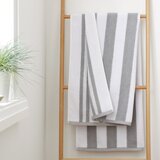 Bianca Bijeli/sivi pamučan ručnik od frotira 90x140 cm Reversible Stripe – | shoptok.hr