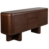 Dutchbone Komoda v jesenovem dekorju v temni naravni barvi 160x72x40 cm Herman – | Shoptok.si