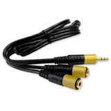 Audio kabl M/F 1,5 m