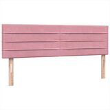  Krevet s oprugama i madracem ružičasti 160x210 cm baršunasti | shoptok.hr