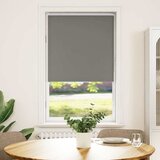 vidaXL Rolo zatemnjena siv 80x130 cm tkanina širina 75,7 cm poliester Cene
