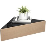 MID.YOU nočna Omarica Usal S, Črna, Barva Hrasta | Shoptok.si