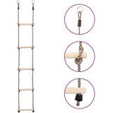  Lestev s 5 stopnicami 210 cm trdna borovina | Shoptok.si