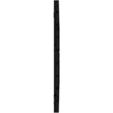 Zidno uzglavlje crni 106 x 3 x 63 cm od masivne borovine | shoptok.hr