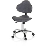 XXXL Mladinski Vrtljivi Stol Kiddy Gti 3, Siva | Shoptok.si