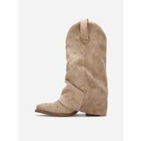 La Modeuse Mestni škornji 75910_P179626 Bež | Shoptok.si