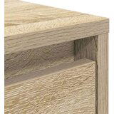 vidaXL Kavna mizica s predali sonoma hrast 70,5x70x40 cm | Shoptok.si