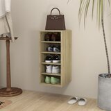 vidaXL Omarica za čevlje sonoma hrast 31,5x35x70 cm iverna plošča Cene