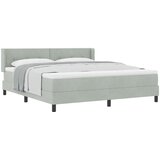 Krevet s opruga kutije Svijetlo siva 200 x 180 cm Baršun | Eponuda.com