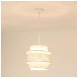  Brilagi - Visilica na sajli DOVER SPACE 1xE27/15W/230V prečnik 25 cm siva/krem | Eponuda.com