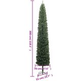  Usko božićno drvce sa stalkom 300 cm PVC | Eponuda.com