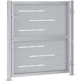  Vrtna vrata Srebrno 85 x 97 cm Nehrđajući čelik | shoptok.hr