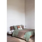 Mette Ditmer Denmark Zelena/smeđa posteljina za krevet za jednu osobu od pamučnog satena 140x200 cm Mini – | shoptok.hr