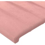  Posteljno vzglavje roza 80x5x78/88 cm žamet, (20933177) | Shoptok.si