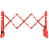 vidaXL Sklopiva prometna barijera crvena 210 x 50 x 105 cm | shoptok.hr