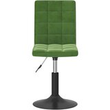vidaXL Vrtljivi jedilni stoli 4 kosi temno zelen žamet, (20948870) | Shoptok.si