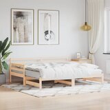  Dnevni krevet na razvlačenje 90 x 200 cm od masivne borovine | shoptok.hr