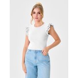 Sinsay Bluza s rukavima u obliku volana | shoptok.hr