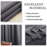 PONY DANCE Zatemnitvena Termo Zavesa za Vrata – 200 x 140 cm | Shoptok.si