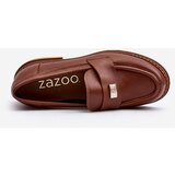 Zazoo Women's Loafers On The Platform Laura Messi 2392 Dark Gold | shoptok.hr