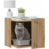  Kutija z mačji pijesak boja hrasta 53x53x51cm konstruirano drvo | Eponuda.com