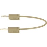 Stäubli Merilni kabel (lamelni vtič 2 mm - lamelni vtič 2 mm) 0.30 m rjave barve MultiContact LK205, (20422711) Cene