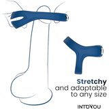 INTOYOU pametni vibracijski obroček za penis in moda (moder) | Shoptok.si