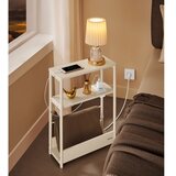  Stolić ROD sa ugrađenom utičnicom i USB portovima, beli/krem | Eponuda.com