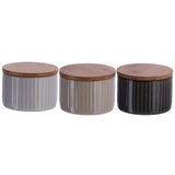 Posuda S POKLOPCEM 11*7CM KERAMIKA I DRVO 100877 Cijene
