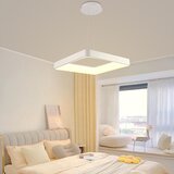 LED prigušiva luster na sajli LED/55W/230V 3000-6500K bela + daljinsko upravljanje | Eponuda.com