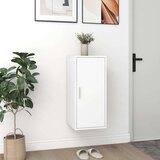 vidaXL Ormarić za cipele bijeli 32 x 35 x 70 cm od iverice | shoptok.hr