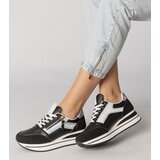 D/CEO Black sports sneakers decorated with a zipper Syvilla | shoptok.hr