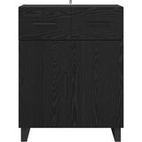  Kreveta Crni hrast 69,5 x 34 x 90 cm Konstruirano drvo Slike