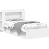 Okvir kreveta s pohranom Bijela 100 x 200 cm Konstruirano drvo | shoptok.hr