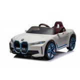  BMW i4 Dečiji Auto na akumulator sa kožnim sedištem i mekim gumama - Beli Cene
